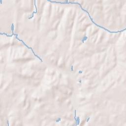 Gainesville Terrain Map