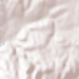 Santa Maria e São Miguel Terrain Map