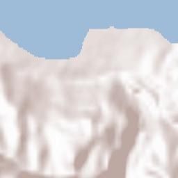 Kaména Voúrla Terrain Map