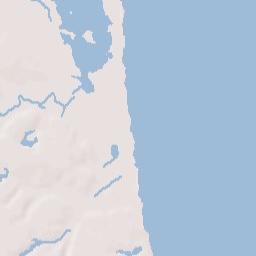 Rehoboth Beach Terrain Map