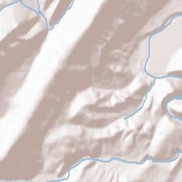 Pendleton County Terrain Map