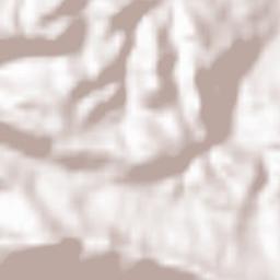 Confrides Terrain Map