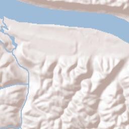 Maysville Terrain Map