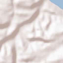 Malesína Terrain Map