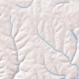 Mason County Terrain Map