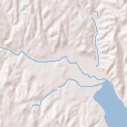Dumfries Terrain Map
