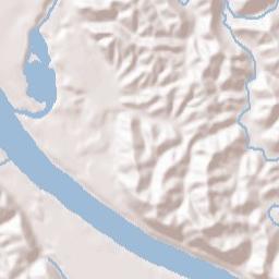 Coal Grove Terrain Map