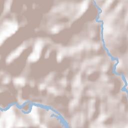 Provincia de Alicante Terrain Map