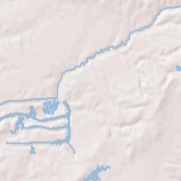 Saint Clair County Terrain Map