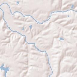 Columbia Terrain Map
