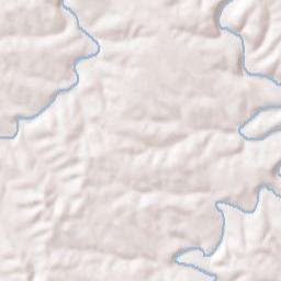 Harrison County Terrain Map