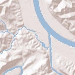 Saint Albans Terrain Map