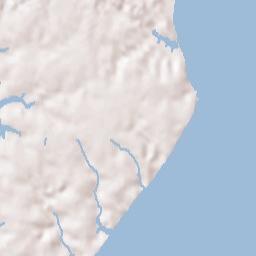 Chesapeake Ranch Estates Terrain Map