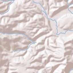 Pocahontas County Terrain Map