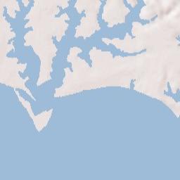 Drum Point Terrain Map
