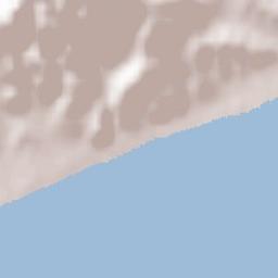 Roccella Ionica Terrain Map