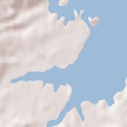 Shiogama Terrain Map