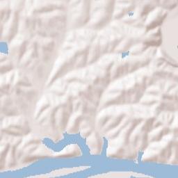 Benton County Terrain Map