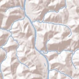 Alum Creek Terrain Map