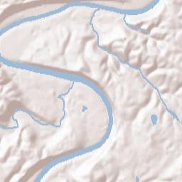 Franklin County Terrain Map