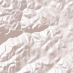 Calaveras County Terrain Map