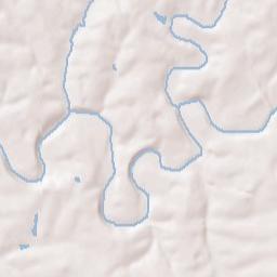 Georgetown Terrain Map