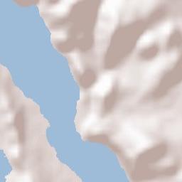 Argostólion Terrain Map