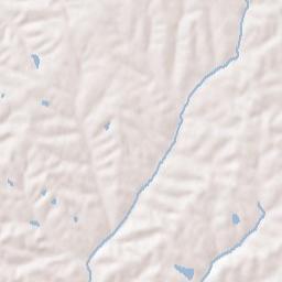 Elk Creek Terrain Map
