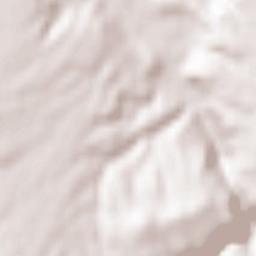 Çal İlçesi Terrain Map