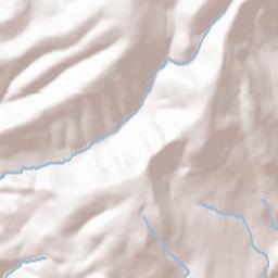 Tuolumne County Terrain Map