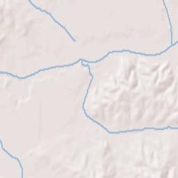 Posey County Terrain Map