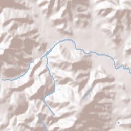 Fairfax Terrain Map