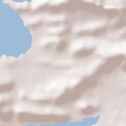 Salamína Terrain Map