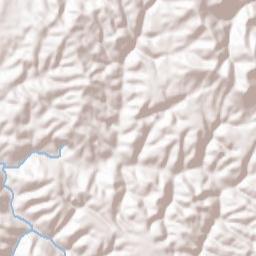 Greenbrier County Terrain Map