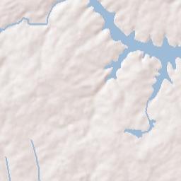 Lake Monticello Terrain Map