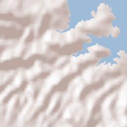 Corteconcepción Terrain Map