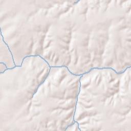 Northumberland County Terrain Map