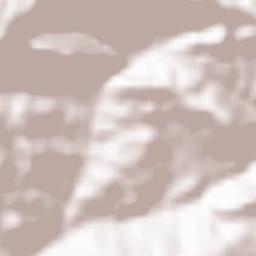 Linares de la Sierra Terrain Map