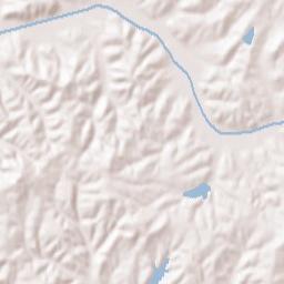 Hancock County Terrain Map