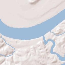 Cloverport Terrain Map