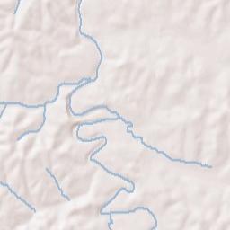 Mercer County Terrain Map