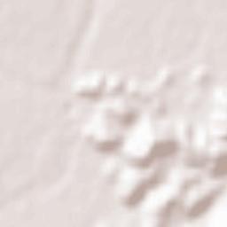 Date-shi Terrain Map