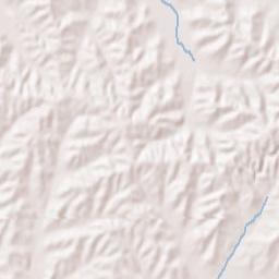 Knottsville Terrain Map