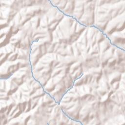 Raleigh County Terrain Map