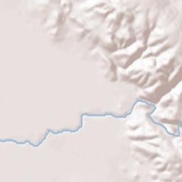 San Leandro Terrain Map