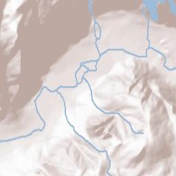 Yosemite Valley Terrain Map