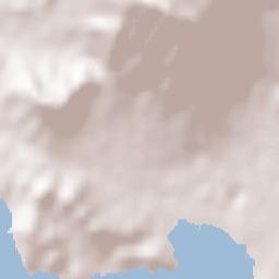 Saronída Terrain Map
