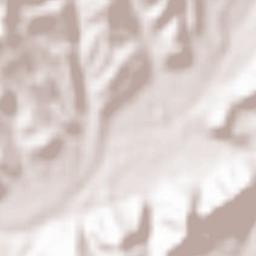 Hongch’ŏn Terrain Map