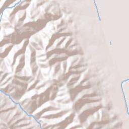 Alameda County Terrain Map