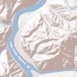 Hinton Terrain Map